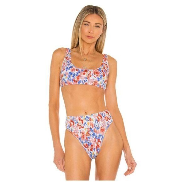 NWT L*SPACE Barlette Bikini Bottom - S - Picture 1 of 8